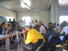 Haiti - Tourism : The Minister of Tourism meets with leaders of the Île-à-Vache