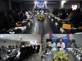 Haïti - Politique : Laurent Lamothe a rencontré les 10 Délégués départementaux