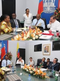 Haïti - Politique : Réunion de travail Haïti-Équateur