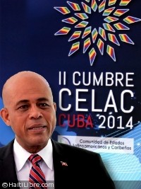 Haïti - Politique : Le Président Martelly au 3e Sommet de la CELAC (Cuba)