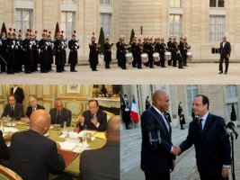 Haïti - Politique : Le Président Michel Martelly a été reçu à l’Élysée
