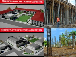 Haiti - Education : Works Progress of Lycées Alexandre Pétion and Toussaint Louverture