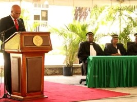 Haiti - Justice : Reopening of the courts for the new judicial year (2014-2015)