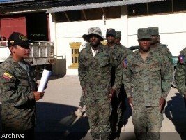 Haïti - Sécurité : Formation de 40 aspirants soldats haïtiens en Equateur