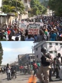 Haïti - Politique : Des milliers de manifestants à nouveau sur le béton