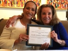 Haïti - Social : Arielle Jeanty Villedrouin «Femme de Courage Haïti 2015»