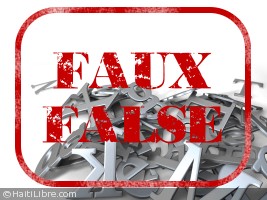 Haïti - AVIS : Fausses informations, rappel à l’ordre !