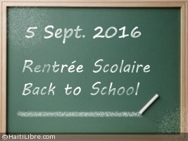 Haïti - Éducation : Ouverture des classes le 5 septembre