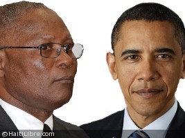 Haïti - Politique : Privert échange quelques mots avec Obama