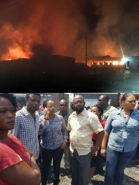 Haïti - Croix-des-Bossales : Incendie du marché, un «crime crapuleux» selon Danton Léger
