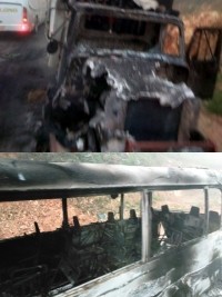 Haiti - FLASH : The bus of the Baltimore team of Saint-Marc, attacked, looted and burnt...