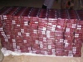 Haiti - DR : Seizure of contraband cigarettes from Haiti