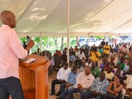 Haïti - Agriculture : Moïse promet 9 usines de transformation de riz dans l'Artibonite