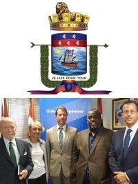 Haïti - Politique : Le Maire Chevry se réuni avec des représentants de la Communauté Internationale