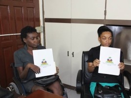 Haïti - Politique : Installation de cadres handicapés au Ministère de l’Éducation 