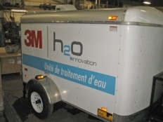 Haiti - Technology : Donation of a mobile water treatment unit