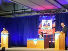 Haïti - Élections : Premier débat Manigat - Martelly