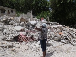 Haïti - Social : Sit-in à proximité de la résidence du Président Moïse