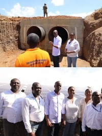 Haiti - Politic : Jovenel Moïse celebrates May 1st on the dam site of the Marion River