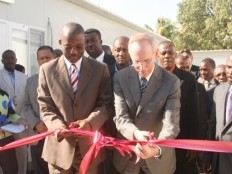 Haiti - Reconstruction : Handover of the Parliament keys and the speech of Edmond Mulet
