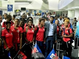 Haïti - Porto Rico : Nos Grenadières emportent avec elles notre bicolore et nos espoirs