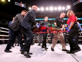Haiti - Sport : The boxer American-Haitian Patrick Day in coma