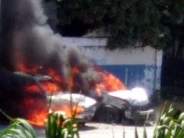 Haiti - Crisis : High tension in Léogâne