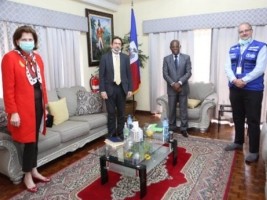 Haïti - Covid-19 : Importante réunion entre le PM et les représentants de l’ONU et de l’OMS/OPS