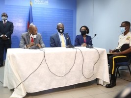 Haiti - Politic : Construction of housing for the police officers with the Japan aid