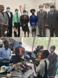 Haiti - Japan : Inauguration of the rehabilitated Saint Vincent Clinic