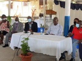 Haiti - Politic : The PM in Thomonde