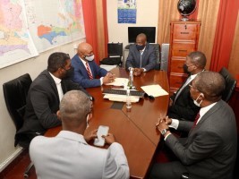 Haiti - Politic : High-level meeting on the production and delivery of the CIN