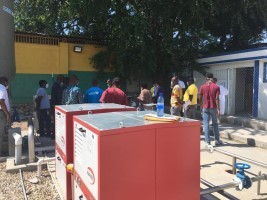 Haiti - Health : Two hospitals in Haiti with a wastewater treatment plant