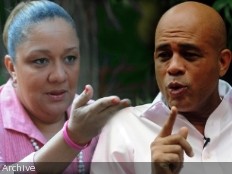 Haïti - Reconstruction : Michel Martelly et son épouse à Kenscoff