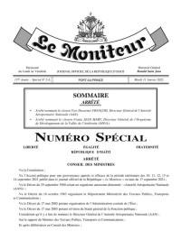 Haiti - Politic : Appointments of 2 more new DGs
