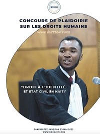 Haïti - AVIS : 7ème édition du Concours de plaidoirie, appel à candidatures