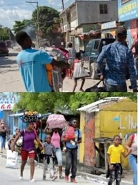Haiti - FLASH : Hundreds of people flee the combat zones