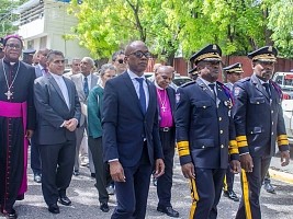 Haiti - 27 years of the PNH : Rain of messages