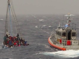 Haïti - Boat-People : Sauvetage périlleux de 198 haïtiens au large de Rodriguez Key