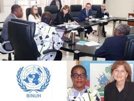 Haiti - Justice : High level meeting between the Ministry of Justice and BINUH