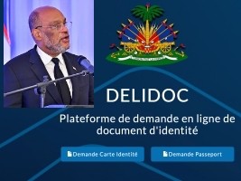 Haïti - FLASH : Service en ligne disponible de demande de CIN et de passeport (Vidéo P.M.)