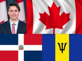 Haïti - Canada : Le P.M. Trudeau s’est entretenu sur Haïti avec la P.M. de la Barbade et le Président de la Rep. Dominicaine