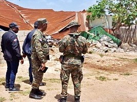 Haiti - Immigration : Arrest of 146 Haitians illegally settled on the lands of Barahona