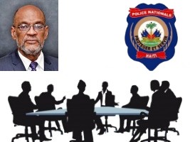 Haiti - PNH / PM : Back on the working day with the Kenyan delegation