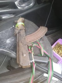 Haiti - Security : A Kalashnikov rifle seized by the PNH