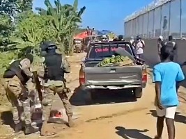 Haiti - FLASH : The PNH violated Dominican territory at the border (video)