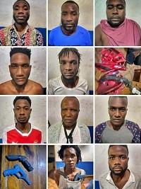 Haiti - South-East : The PNH dismantles a gang in Marigot