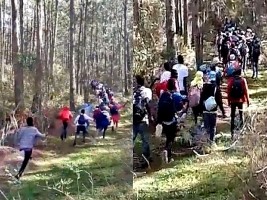 Haiti - FLASH : Several hundred Haitians attempt a massive entry into the Dominican Rep. (Video)