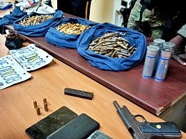 iciHaiti - PNH Bel-Air : Major seizure of ammunition and other materials