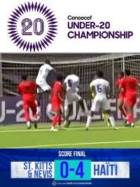 Haiti - FLASH 2025 World Cup qualifiers : Our U-20 Grenadiers humiliate Saint Kitts and Nevis [4-0] (Video)